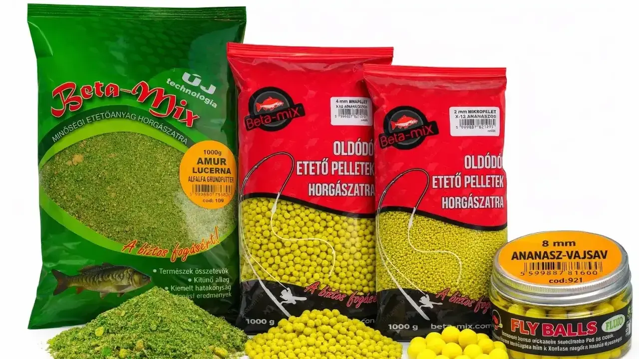 Zestawy zanęt i kulek proteinowych Beta-Mix, w tym morwa na jakie ryby, idealne na amura i inne gatunki.