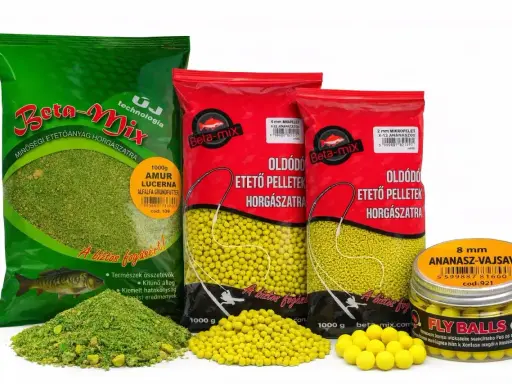 Zestawy zanęt i kulek proteinowych Beta-Mix, w tym morwa na jakie ryby, idealne na amura i inne gatunki.
