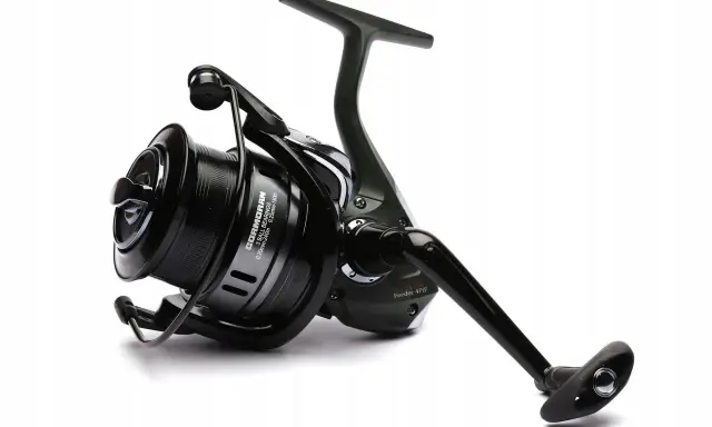 Cormoran Feeder 4PiF – idealny kołowrotek do feedera 120g. Solidna konstrukcja, 3 łożyska kulkowe, pojemność szpuli 0.20mm-240m.