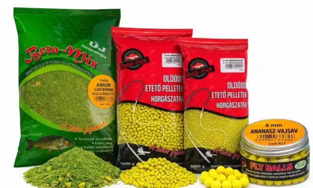 Zestawy zanęt i kulek proteinowych Beta-Mix, w tym morwa na jakie ryby, idealne na amura i inne gatunki.